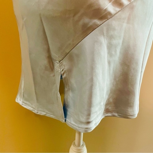 Princess Polly Recycled Fibers Maliha Mini Dress Blue Size 4 NWT NEW! - Picture 7 of 12